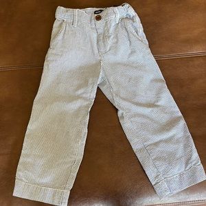 Baby Gap 3T Seersucker Pants